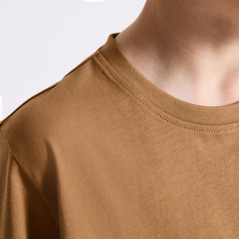 Basic tee "Andie" Toffee